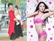 Làm mẹ - Lần đầu làm mẹ, “gái quê” Lê Phương lóng ngóng còn không biết bế em bé