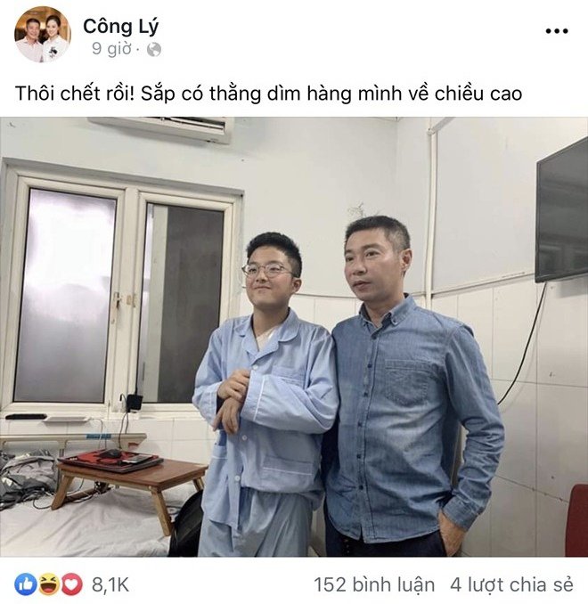 Sao Việt 24h: Công Lý amp;#34;hốt hoảngamp;#34; khi sắp bị con trai dìm hàng chiều cao - 1