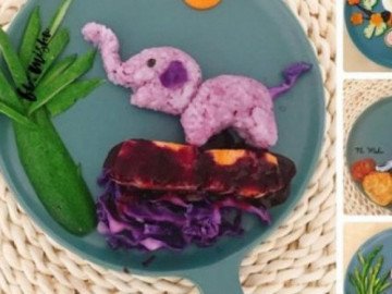 Biến đĩa cơm thành vườn thú, mẹ đảm Sài Gòn chữa hết bệnh biếng ăn của con