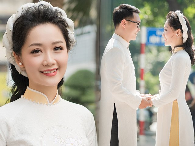 Diện mạo chồng điển trai của BTV Thời sự giờ vàng VTV Thu Hà đã được công khai