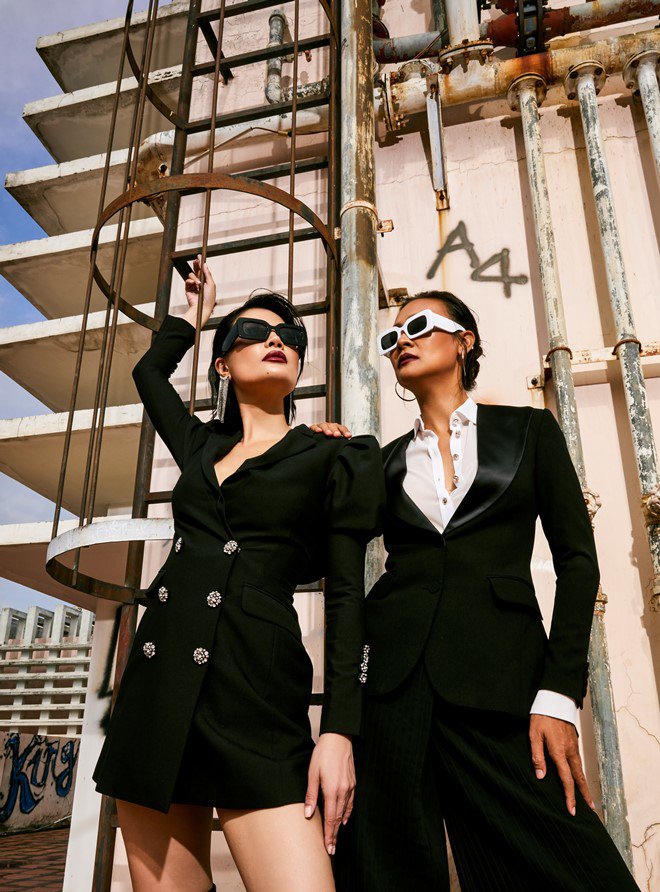 Từng là amp;#34;kỳ phùng địch thủamp;#34;, Vũ Cẩm Nhung và Trần Bảo Ngọc đọ đường cong sau 25 năm - 7