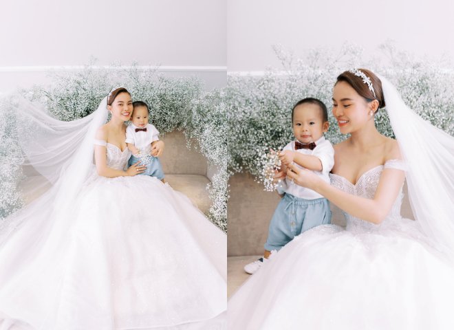 Giang Hồng Ngọc tung ảnh cưới, diện mạo con trai giấu kín suốt 1 năm amp;#34;lấn átamp;#34; cả bố mẹ - 3