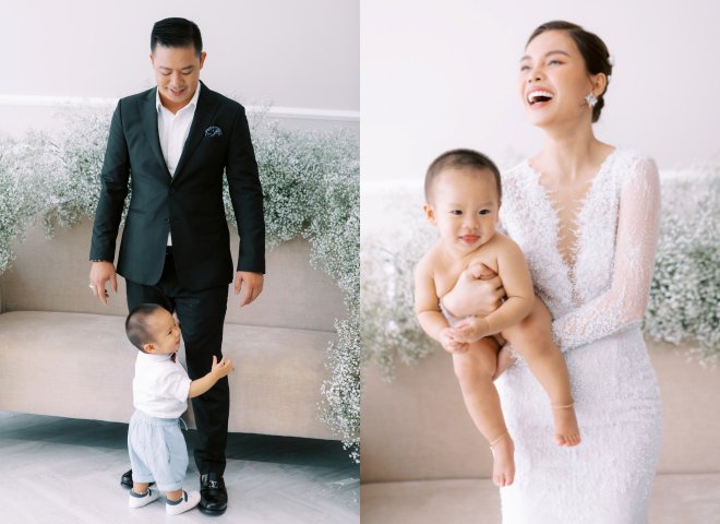 Giang Hồng Ngọc tung ảnh cưới, diện mạo con trai giấu kín suốt 1 năm amp;#34;lấn átamp;#34; cả bố mẹ - 4