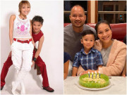 Làm mẹ - Cuộc sống ở Mỹ của "Mắt nai cha cha cha" Hồng Ngọc bên 3 con, con gái xinh cực phẩm