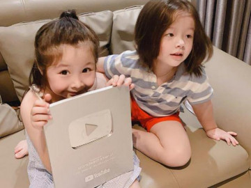 Lâu ngày mới trở lại, Elly Trần khoe hình 2 bé đẹp như thiên thần