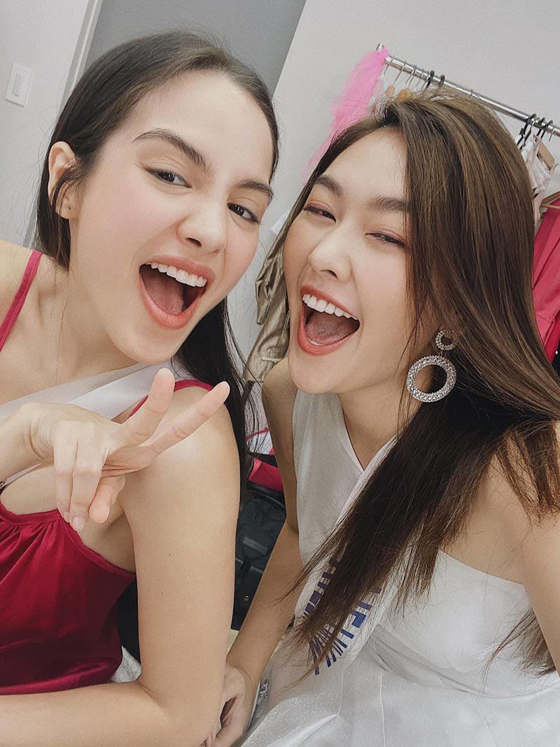 Sau khi đoạt giải trang phục dân tộc đẹp nhất, Tường San vào TOP 8 MI 2019 - 12