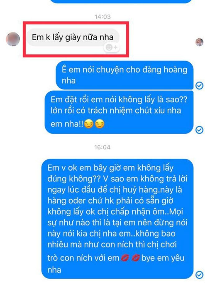 Cô gái xinh đẹp amp;#34;bùngamp;#34; gói hàng trị giá 570 nghìn, còn lên giọng thách thức chủ shop - 2