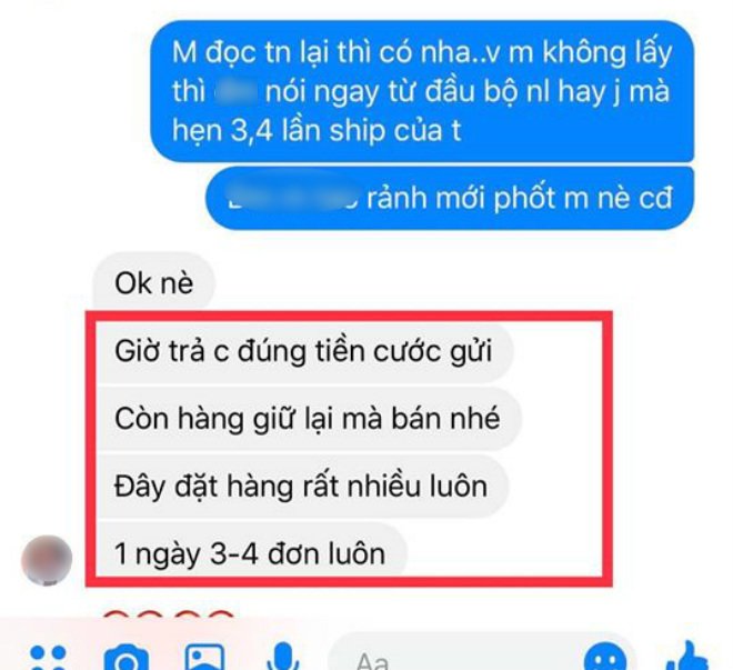 Cô gái xinh đẹp amp;#34;bùngamp;#34; gói hàng trị giá 570 nghìn, còn lên giọng thách thức chủ shop - 3