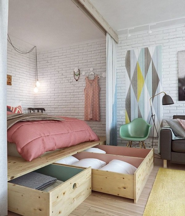 Những kiểu giường đột phá về thiết kế và sự tiện dụng cho phòng ngủ tí hon - 4