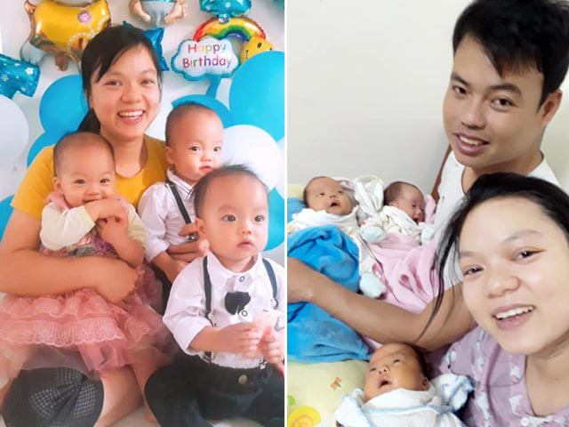Vất vả mang ba thai, mẹ Hưng Yên làm bác sĩ cho mình, cả thai kỳ tự tiêm 209 mũi