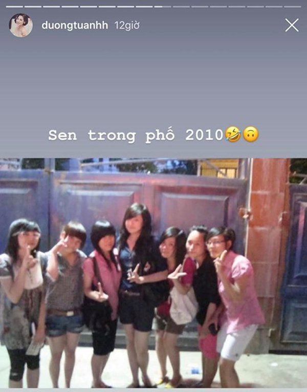 Với chiều cao amp;#34;khủngamp;#34;, 10 năm trước Á hậu Tú Anh đã nổi bật dù chỉ diện đồ học sinh - 5