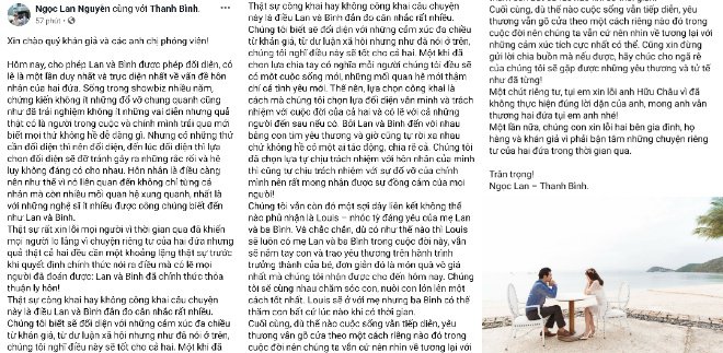 HOT: Cuối cùng Ngọc Lan cũng xác nhận ly hôn, thông báo người được quyền nuôi con trai - 2