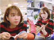 Bếp Eva - Ngọc Trinh ăn hải sản bữa tiền triệu nhưng vẫn không quên mang theo một món rẻ tiền quê nhà