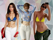 Làm đẹp - Không cần “photoshop méo tường”, Ngọc Trinh, Hoàng Thùy vẫn tự tin khoe cơ bụng đáng mơ ước