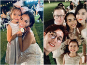 Làm mẹ - Bé gái xinh được sao Việt xin chụp ảnh ké trong đám cưới Đông Nhi, thân thế cũng không vừa