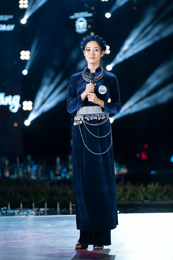 Diện lại áo dài cũ, Hoa hậu Lương Thuỳ Linh vẫn đẹp ngất ngây - 3
