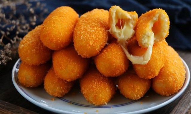 Khoai mỡ chế biến kiểu mới, nhìn tưởng phô mai que, con ăn mãi vẫn thèm - 1