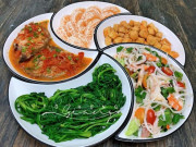 Bếp Eva - Bữa cơm chiều nhiều rau xanh giải ngán, ăn hết cơm vẫn không chán