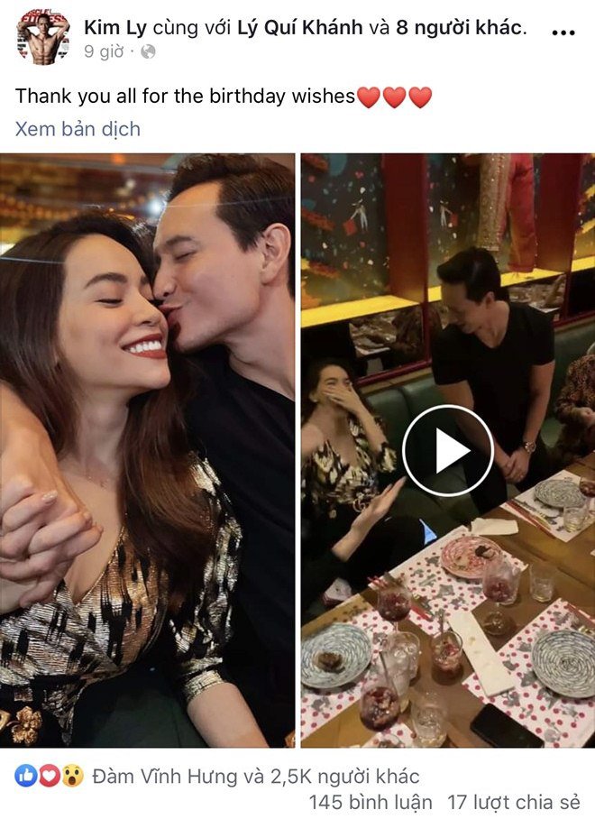Sao Việt 24h: Hồ Ngọc Hà gọi Kim Lý bằng từ trìu mến, bình luận bên dưới gây chú ý - 1