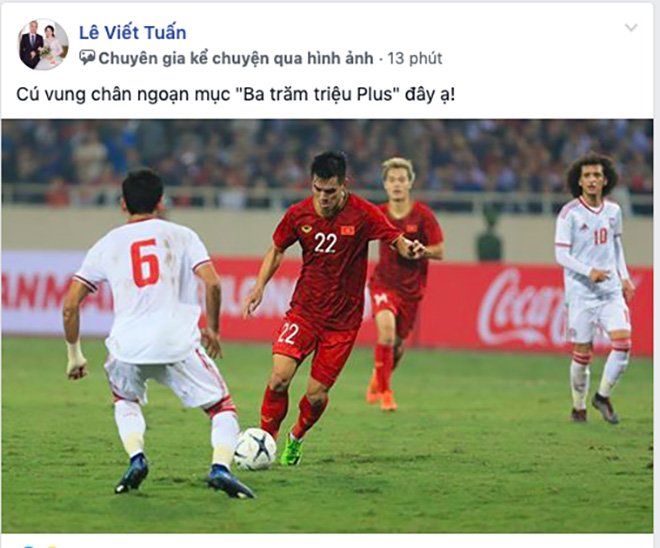 Việt Nam thắng UAE với bàn thắng amp;#34;tuyệt đỉnhamp;#34;, triệu người hâm mộ gọi tên Tiến Linh - 2