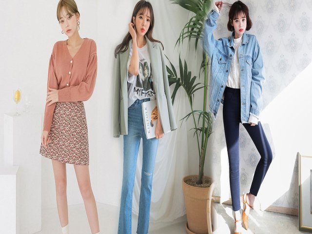 10 công thức phối áo khoác nhẹ nữ giúp các cô gái tự tin xuống phố ngày thu
