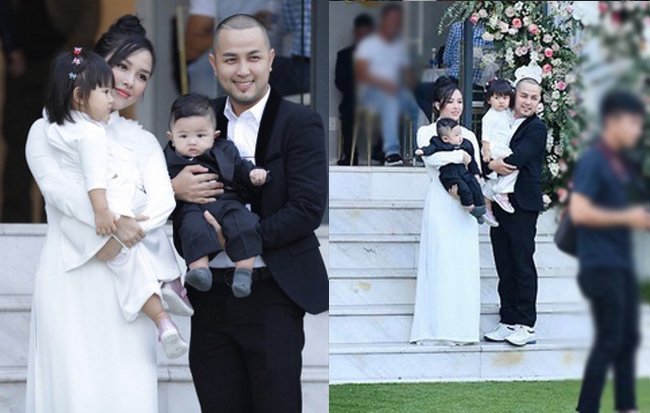 Diện áo dài trắng đơn giản trong lễ cưới em chồng, chị dâu Bảo Thy vẫn xinh đẹp khó cưỡng - 2