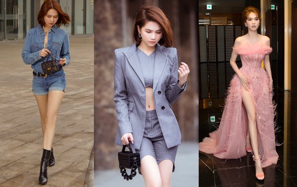 Fashionista Tiên Nguyễn quyến rũ trong loạt váy áo hàng hiệu - Báo Phụ Nữ