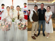 Giải trí - Đám cưới Bảo Thy: Nhan sắc chưa chỉnh sửa của cô dâu chú rể trước hôn lễ