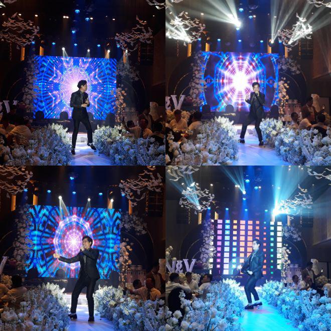 Bi hài đám cưới Giang Hồng Ngọc: Con trai 1 tuổi liên tục khóc khi bố mẹ bận tiếp khách - 22