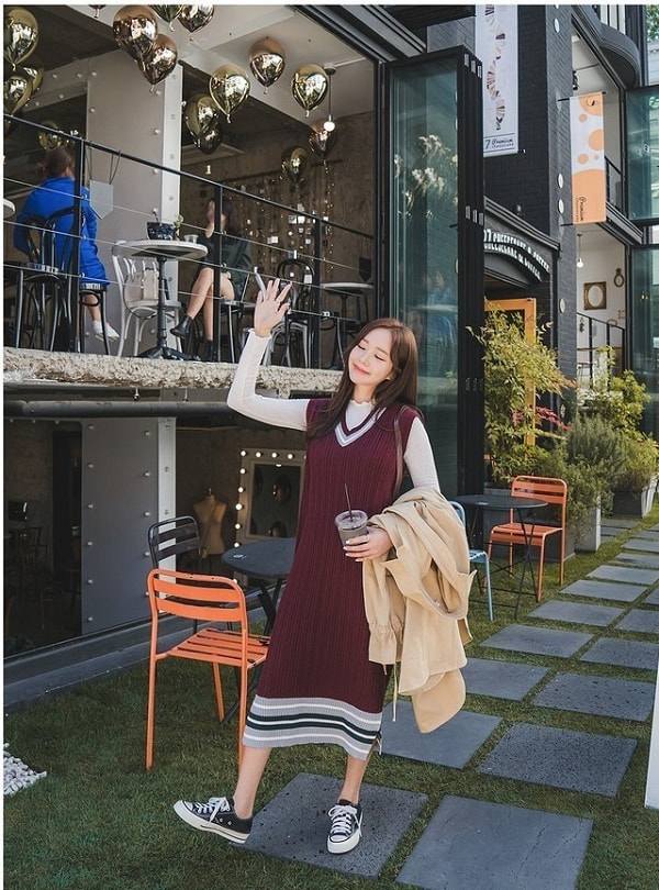 Các mẫu váy đẹp mùa lạnh giúp chị em tha hồ điệu đà xuống phố - 2