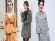 Thời trang - Các mẫu váy đẹp mùa lạnh giúp chị em tha hồ điệu đà xuống phố
