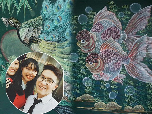 Hàng loạt bức tranh vẽ bằng phấn hot MXH, biết danh tính của các tác giả ai cũng thích thú