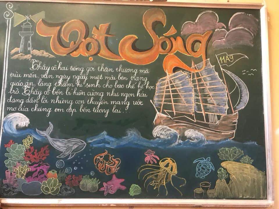 Hàng loạt bức tranh vẽ bằng phấn hot MXH, biết danh tính của các tác giả ai cũng thích thú - 8