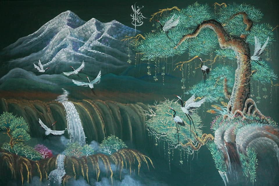 Hàng loạt bức tranh vẽ bằng phấn hot MXH, biết danh tính của các tác giả ai cũng thích thú - 3