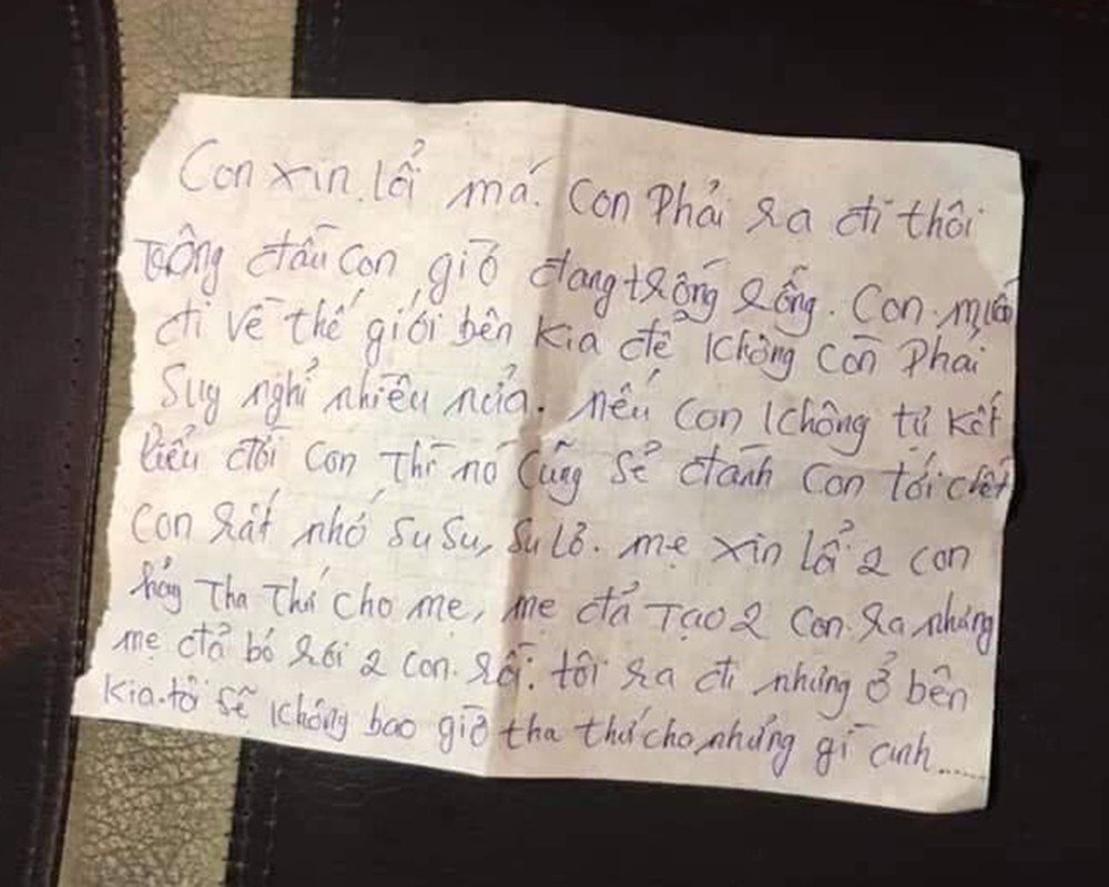 Người phụ nữ nghi nhảy cầu, để lại bức thư: amp;#34;Con phải ra đi thôi, đầu con đang trống rỗngamp;#34; - 2