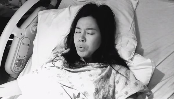 Sang tận Mỹ sinh nở, Vũ Ngọc Ánh tái mặt chịu đau, Anh Tài không rời vợ nửa bước - 2