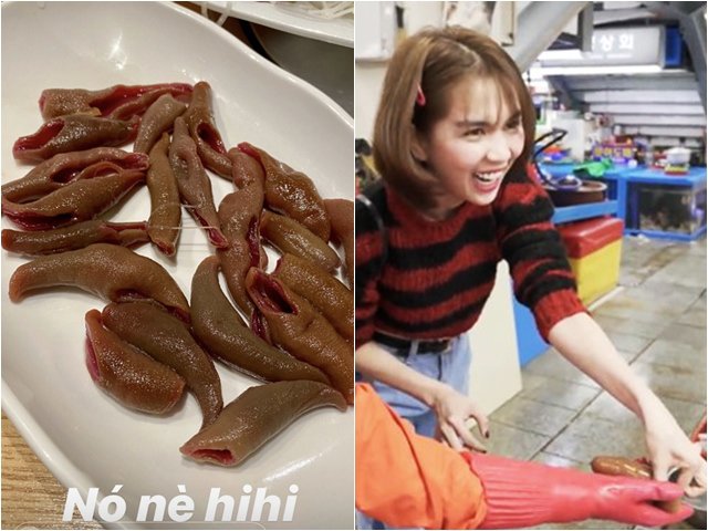 Hoa hậu Kỳ Duyên, Ngọc Trinh đều thích thú với món ăn mà ai nghe tên cũng cười khúc khích