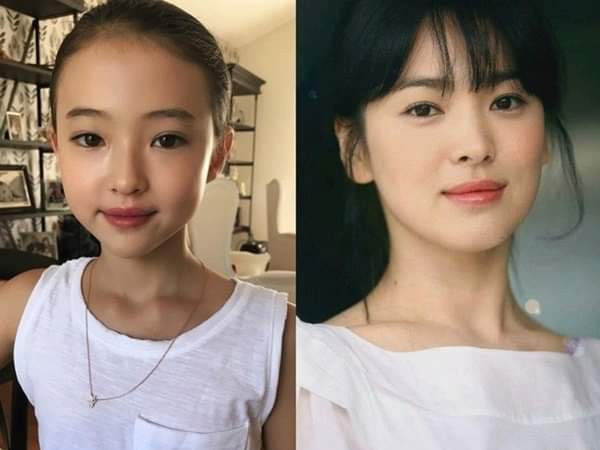 Mẫu nhí đẹp nhất thế giới nổi như cồn vì nhan sắc lai giữa Song Hye Kyo và Jennie (Blackpink) - 4