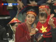Làm mẹ - Camera soi cặp mẹ con xinh đẹp tại Mỹ Đình, hóa ra là vợ con của nhân vật đặc biệt