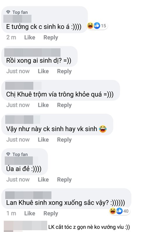 lan khue chinh thuc sinh con dau long, canh ong xa dai gia om con nhan binh luan hai huoc - 3