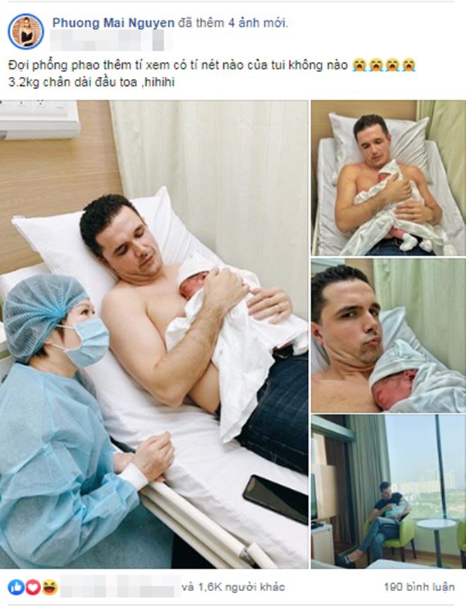 MC Phương Mai khoe cảnh chồng Tây chăm con cực khéo, lo lắng khi bị nhận xét “đẻ thuê” - 2