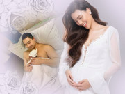 Bà bầu - Vợ vừa sinh, ông xã Lan Khuê đã vấp phải tranh cãi vì chi tiết trong bức ảnh ôm con