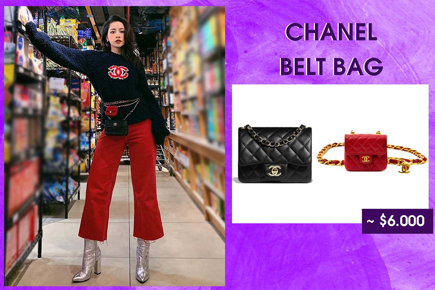 Sợ xài 1 túi chưa đủ giàu sang, Chi Pu chịu chi mua luôn 2 chiếc Chanel đeo một lần - 3