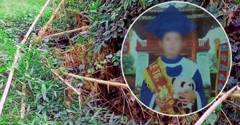 Mẹ kế bình thản nói chuyện với hàng xóm sau khi ra tay tàn độc với con riêng của chồng - 1
