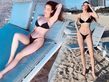 Hồ Ngọc Hà khoe ảnh diện bikini mỏng manh mừng sinh nhật tuổi 35