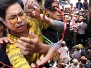 Clip Eva - Nghìn người vây kín “tổ rồng” 100 tỷ của Ngọc Sơn nhận tiền trăm triệu, 10 tấn gạo