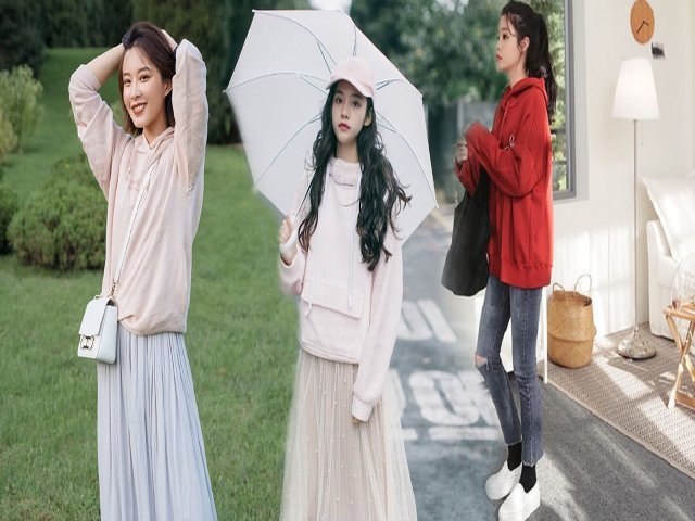 Diện áo hoodie thế nào để thật trẻ trung, sành điệu, đây là câu trả lời dành cho các nàng!