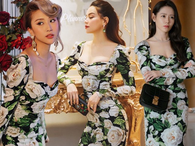 Đụng hàng chiếc đầm hoa 60 triệu với mỹ nhân khắp châu Á, Hồ Ngọc Hà vẫn đẹp bất bại