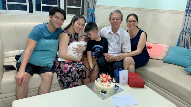Con gái Lê Phương tròn 3 tháng tuổi, amp;#34;kể lạiamp;#34; câu chuyện thú vị giữa mẹ và bà nội - 1