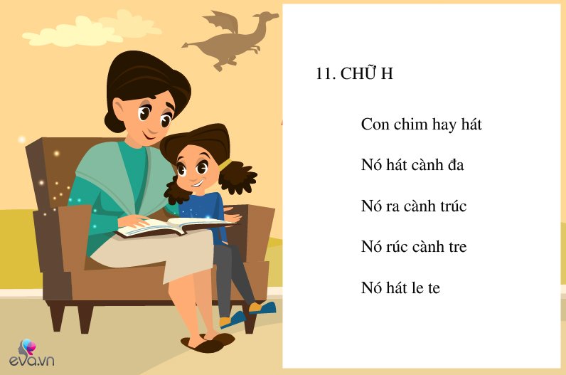 10 bài thơ cho bé mầm non học chữ cái cực nhanh (tiếp) - 2